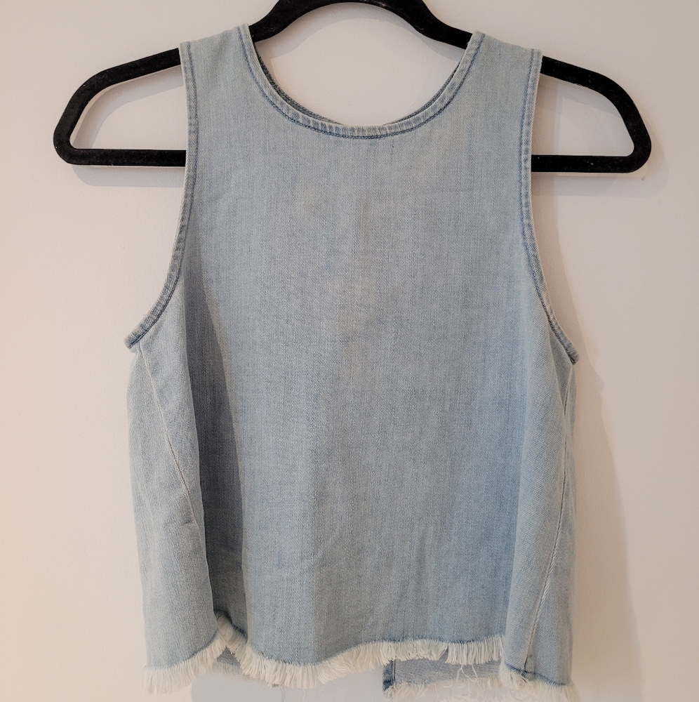 Denim top